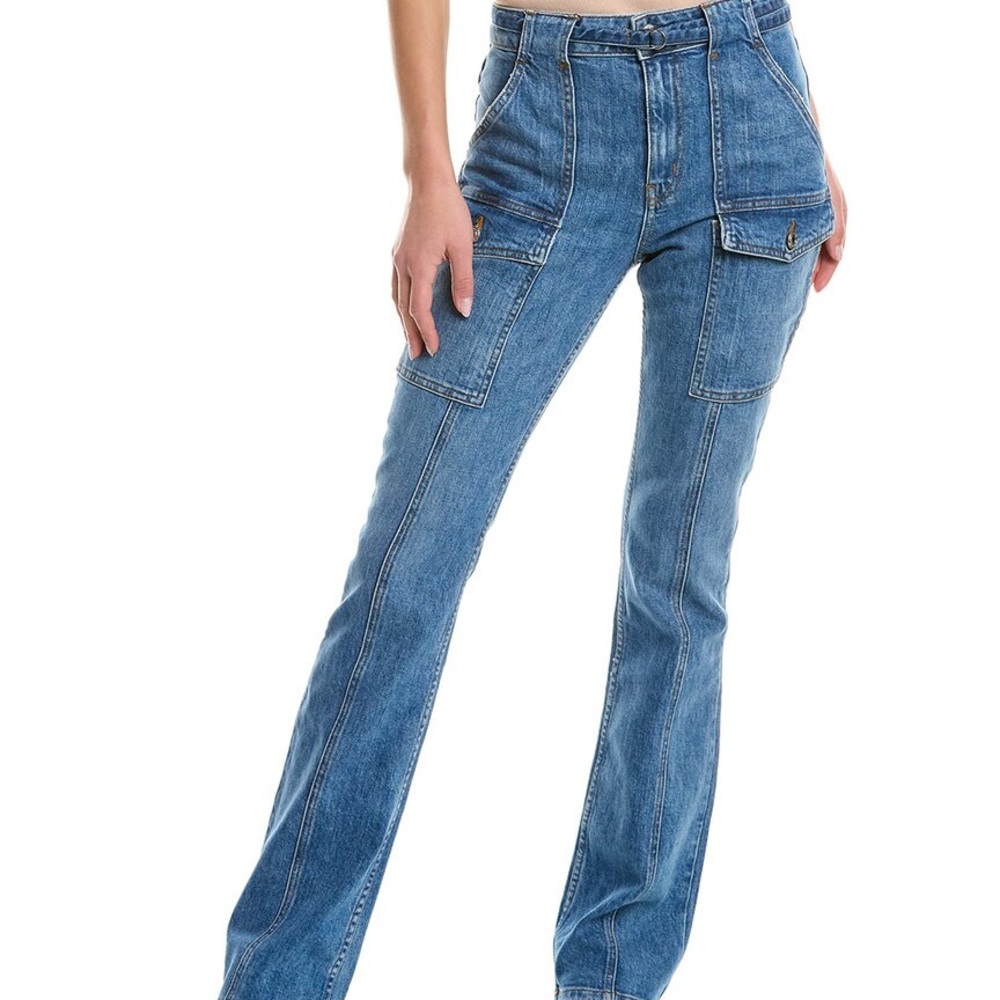 DEREK LAM 10 CROSBY
Aspen belted high-rise flared jeans